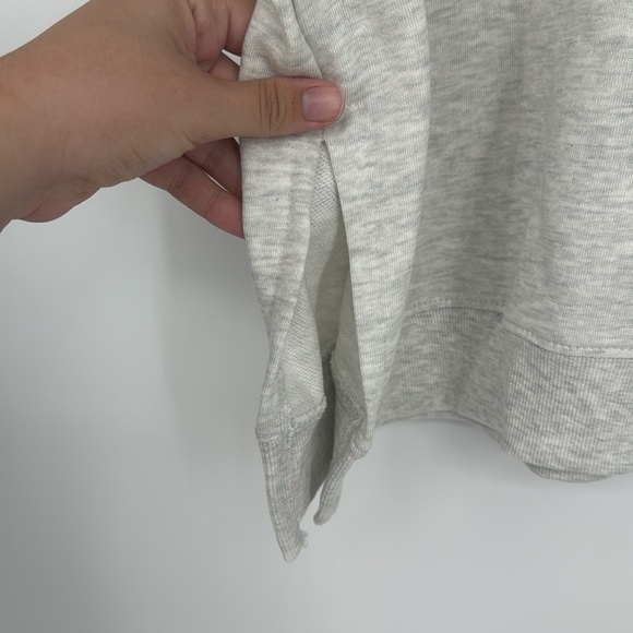 Peppermint Mocha Obsessed Christmas Top MV Sport Ash Grey Holiday Tee Sz L NWT - Picture 6 of 7